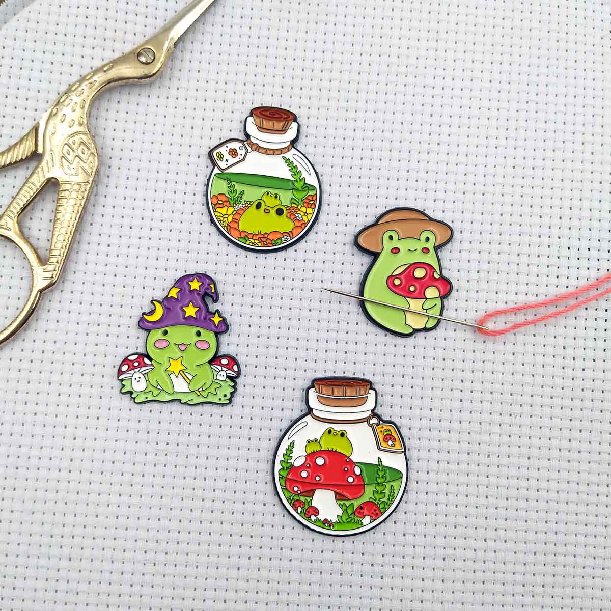 Needle Minder Magnet - Suporte Magnético para Agulhas em Forma