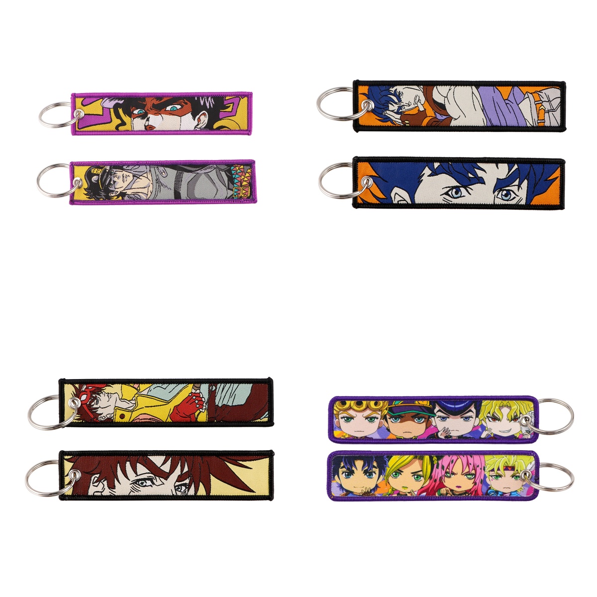 Embroidery Keychain - 1 unidade de chaveiro masculino moderno
