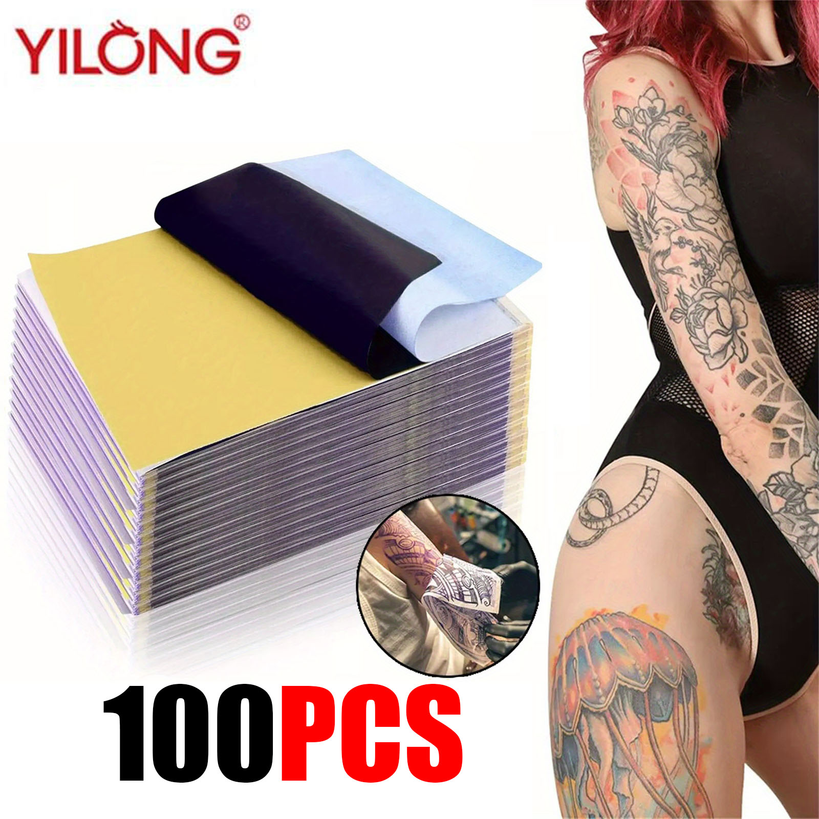 Transfer Paper Carbon - 100 pçs papéis de transferência de