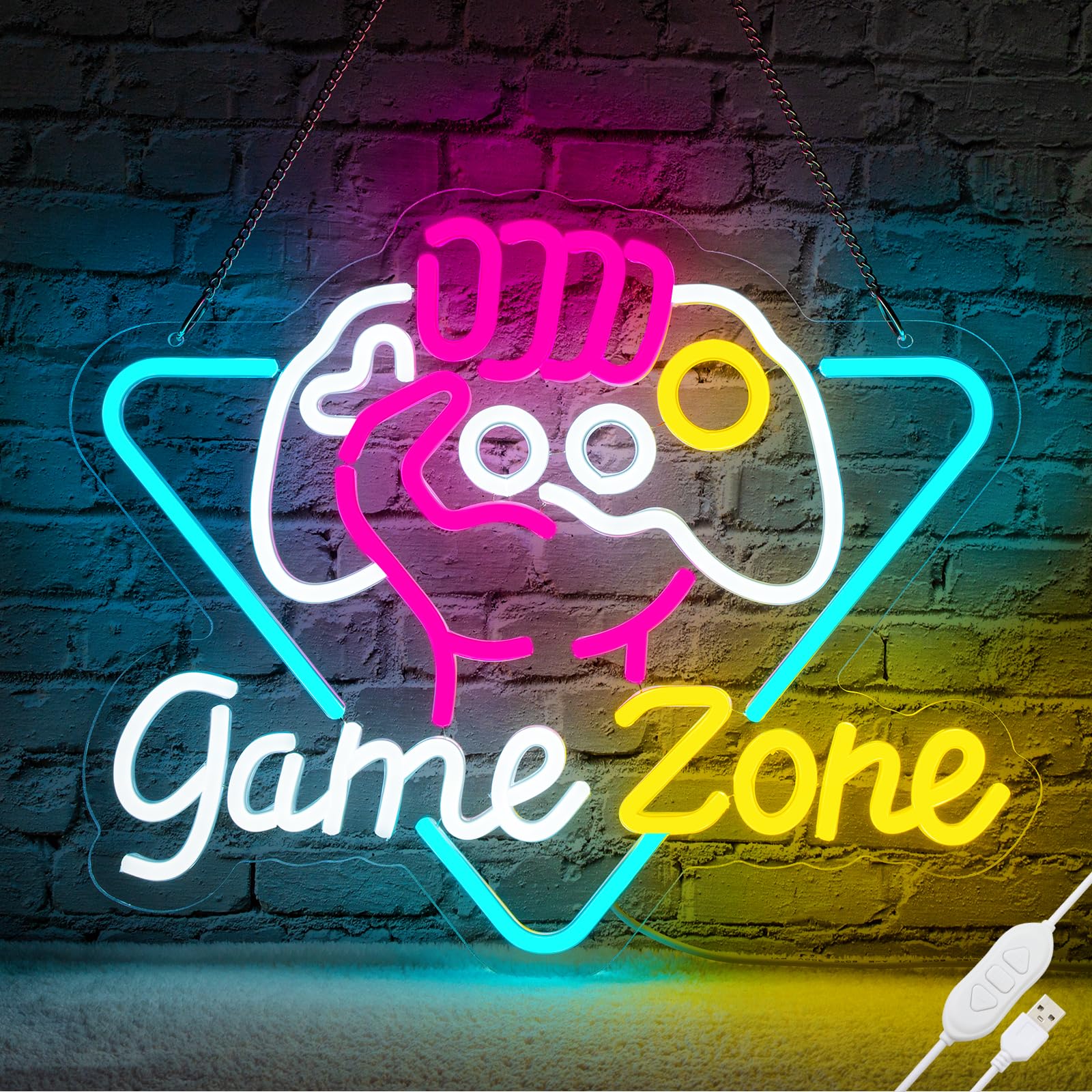 Embroidery Studio - Jogo zome sinal de néon led