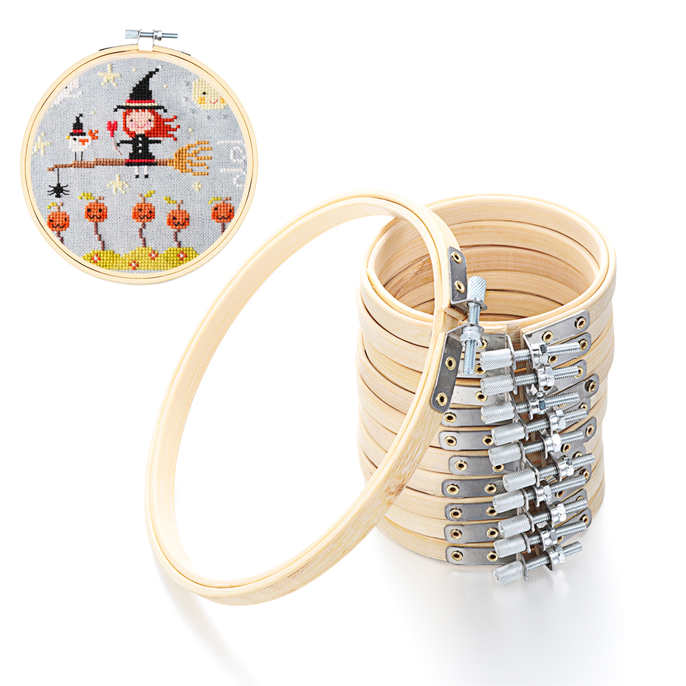 Stitch Marker Ring - 8/10/13/15/18/30cm bordado hoop diy needlecraft cruz