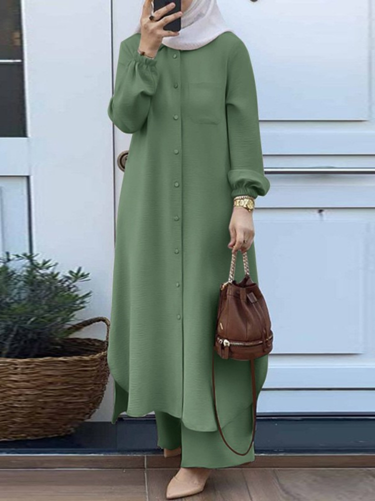 Vestido cor sólida dubai turco - Embroidery Kaftan avaliação e preço