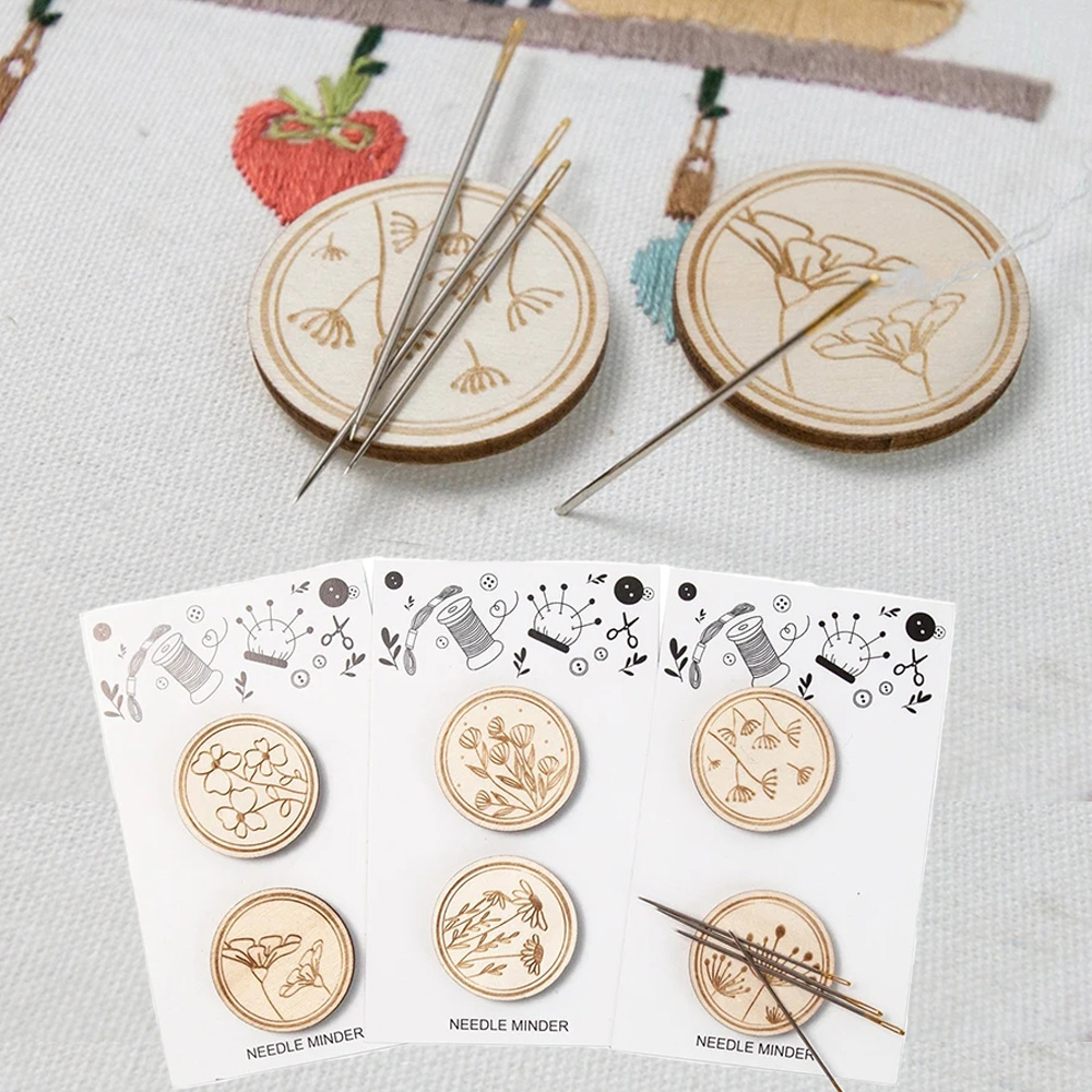 2 pçs ponto cruz agulha de mad - Needle Minder Magnet avaliação e preço