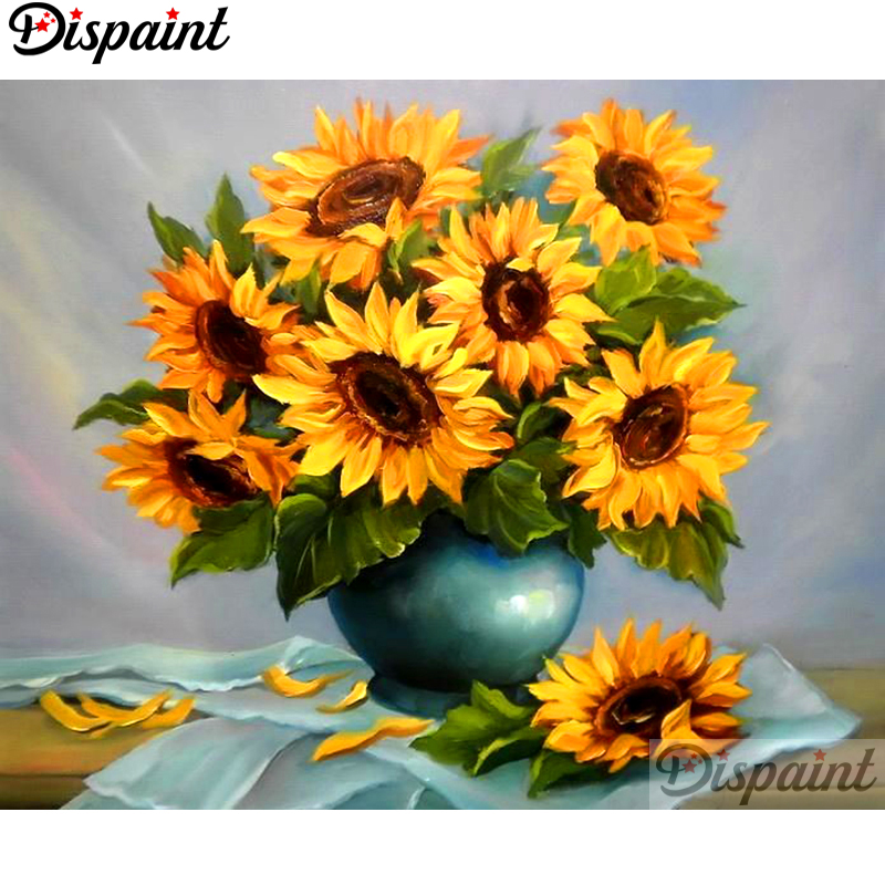 Despaint completo quadrado/bro - Embroidery Yellow Flower avaliação e preço