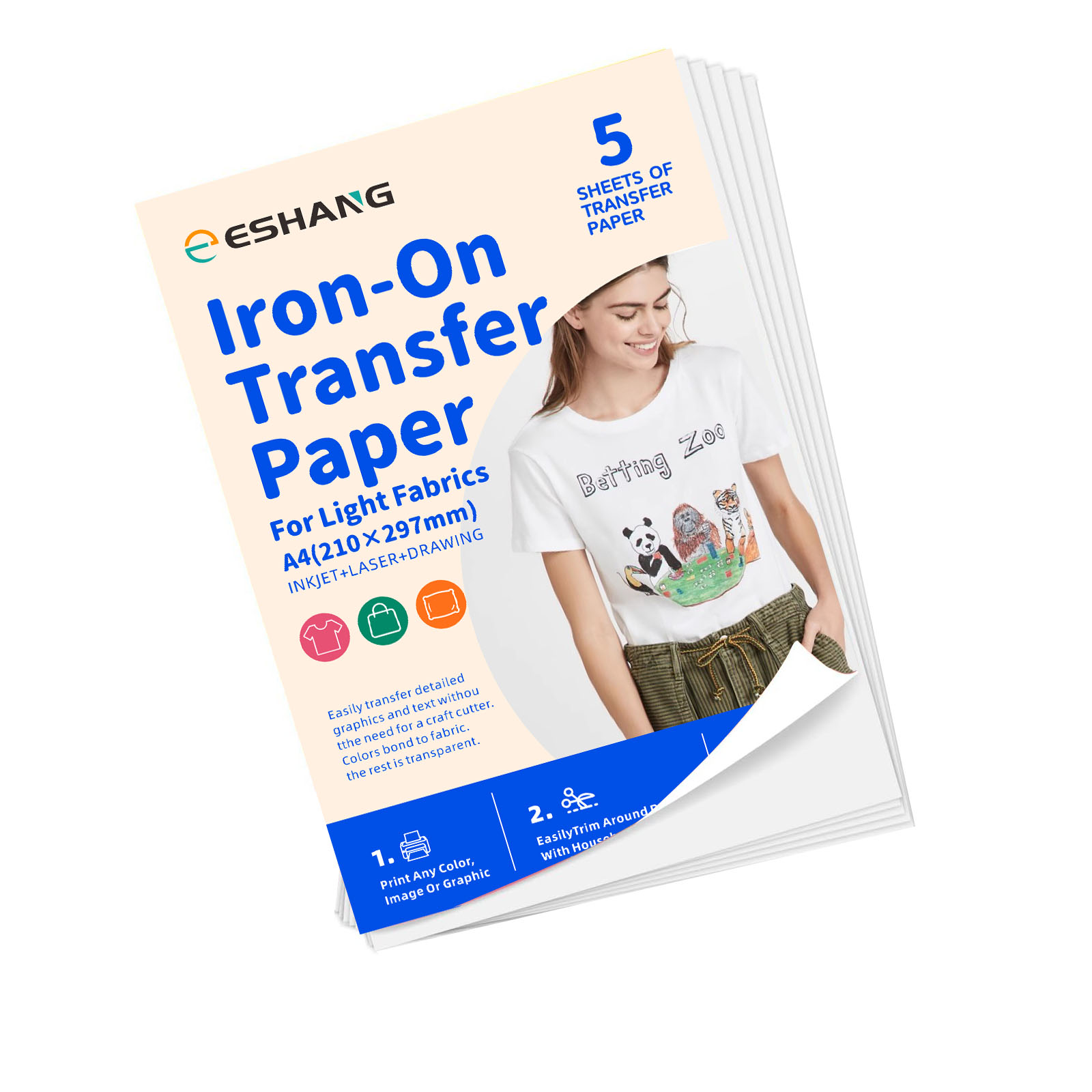 5 folhas de papel de transferê - Transfer Paper Carbon avaliação e preço