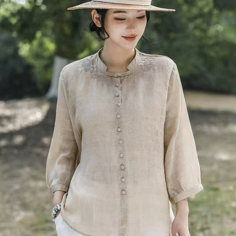 Elegante harajuku fino ajuste  - Embroidery Pashmina avaliação e preço