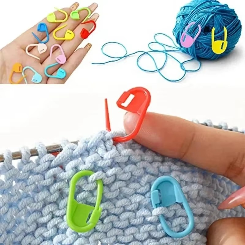 Marcadores de Tricô e Crochê c - Stitch Marker Ring avaliação e preço