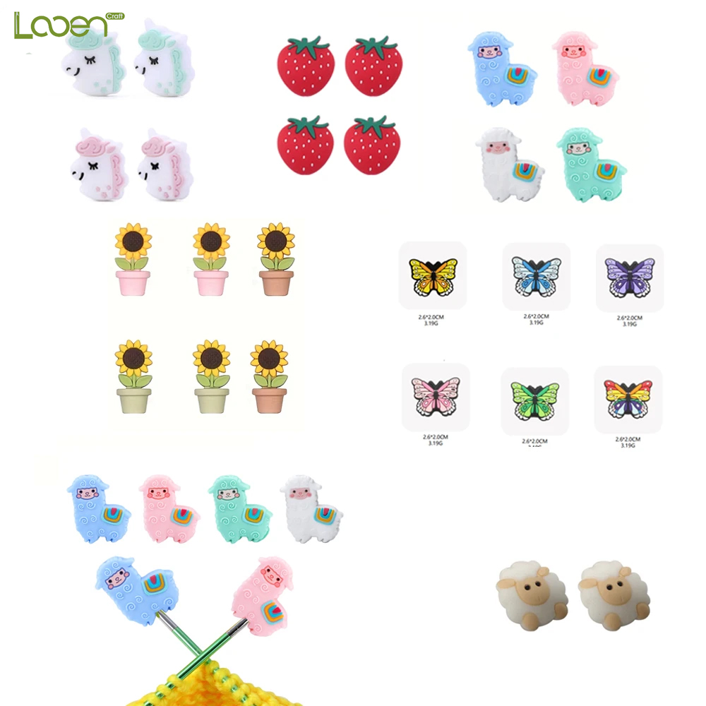 2/4/6/8 Peças Protetores de Ag - Stitch Marker Ring avaliação e preço