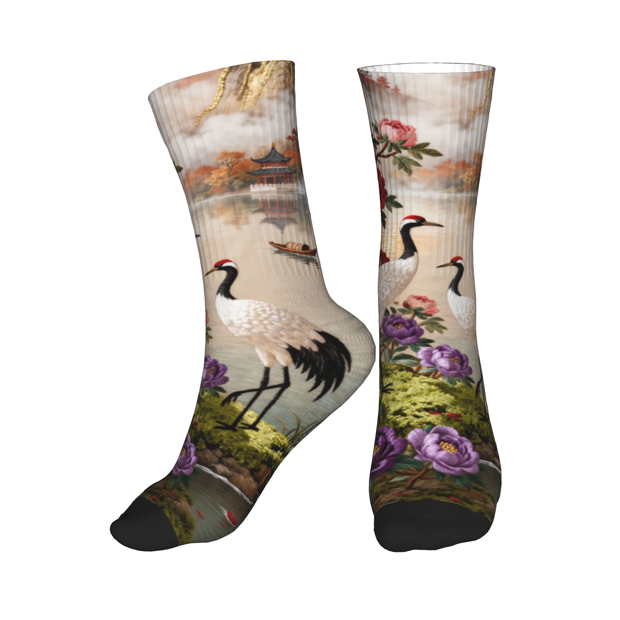 Meias Divertidas com Estampa d - Embroidery Youtube avaliação e preço