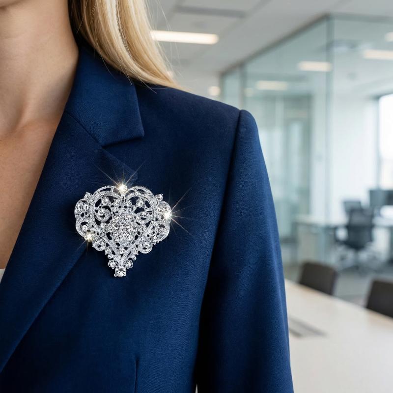 Broche Elegante em Formato de  - Embroidery Kaftan avaliação e preço