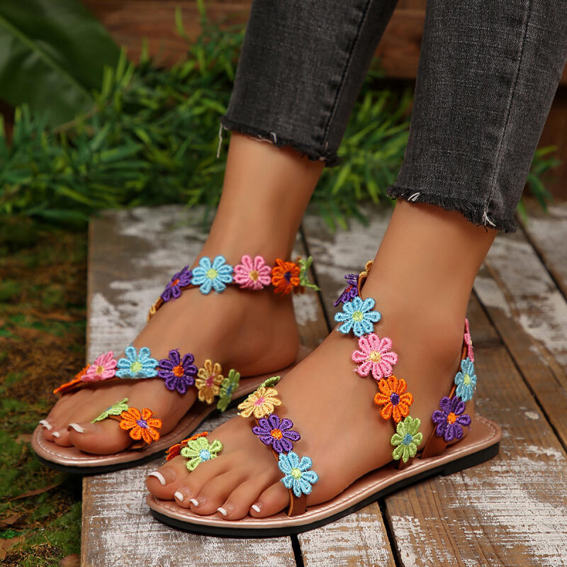 Sandálias Femininas de Verão 2 - Embroidery Designer avaliação e preço