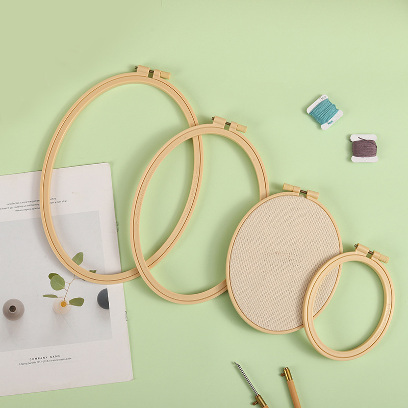1 pçs diy bordado ponto cruz a - Embroidery Hooping avaliação e preço
