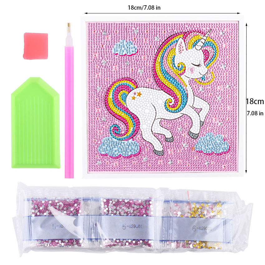 5D Pintura Diamante Kit para C - Embroidery Unicorn avaliação e preço