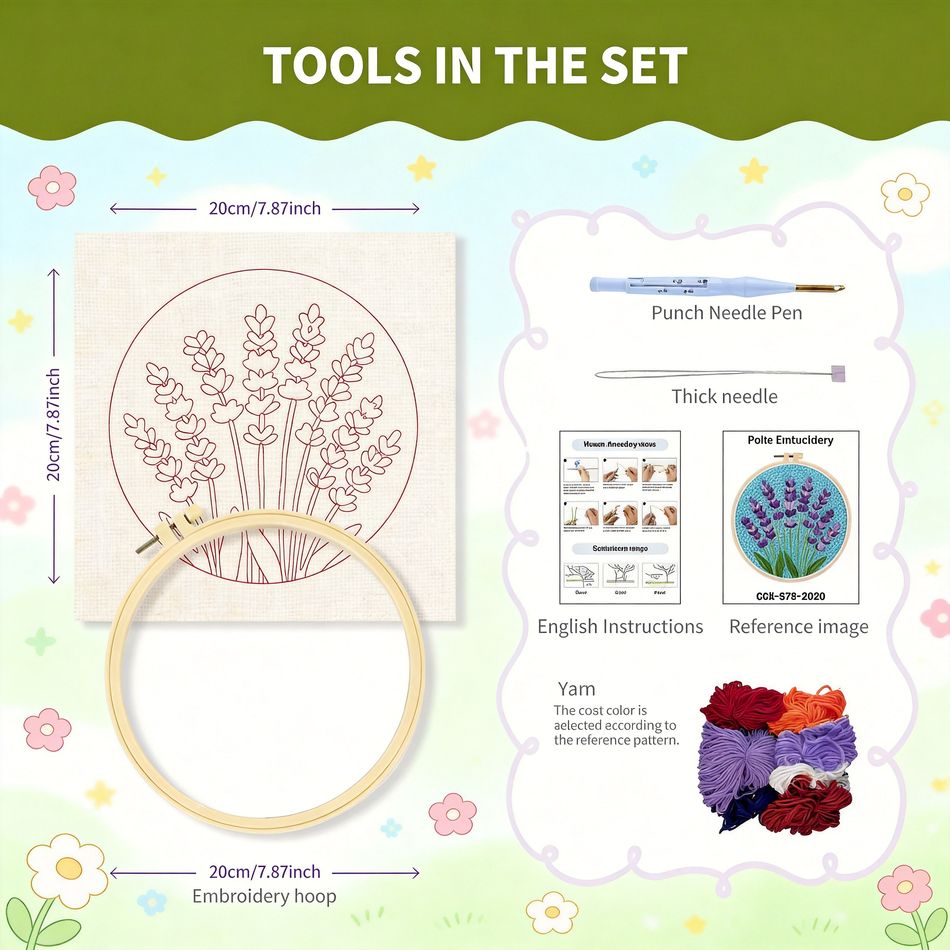 RUOPOTY Kits de Agulha Mágica  - Embroidery Ideas For Bags avaliação e preço