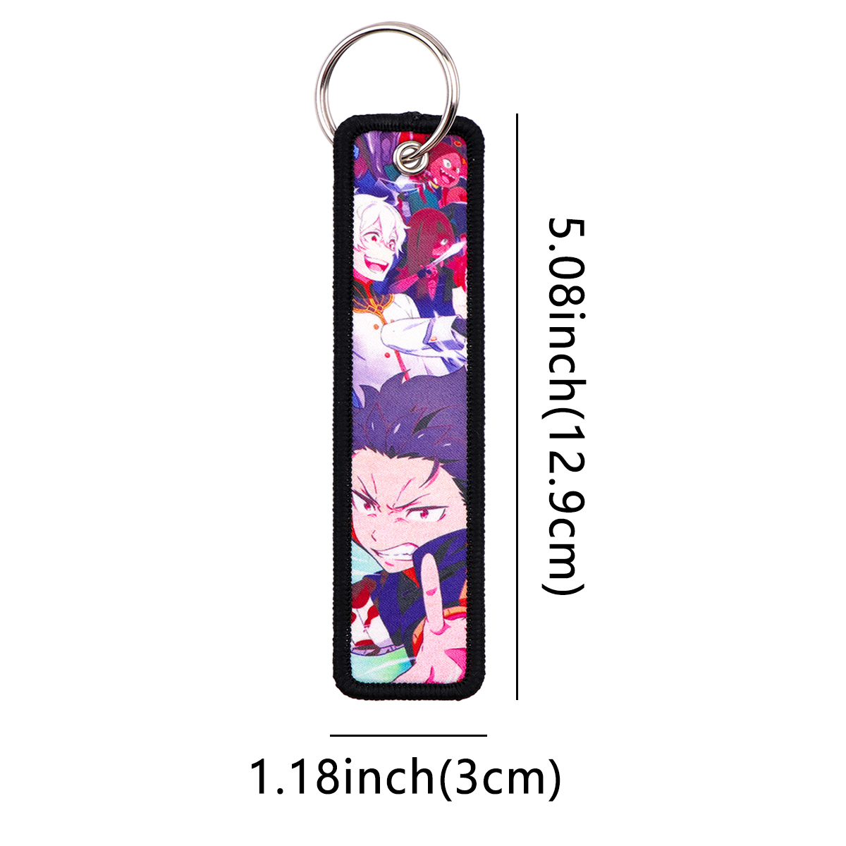 1PCS Porta-Chaves de Anime Jap - Embroidery Keychain avaliação e preço