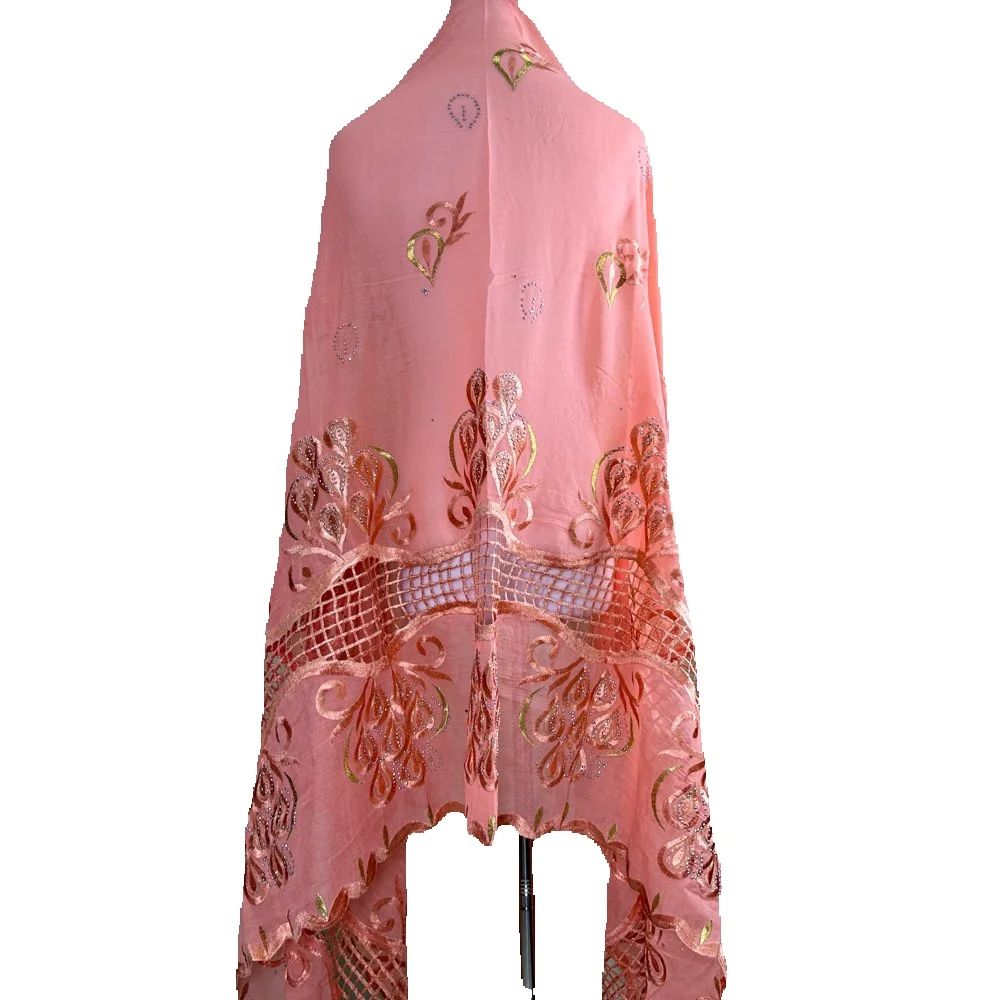2026 Lenço Turbante Muçulmano  - Embroidery Pashmina avaliação e preço