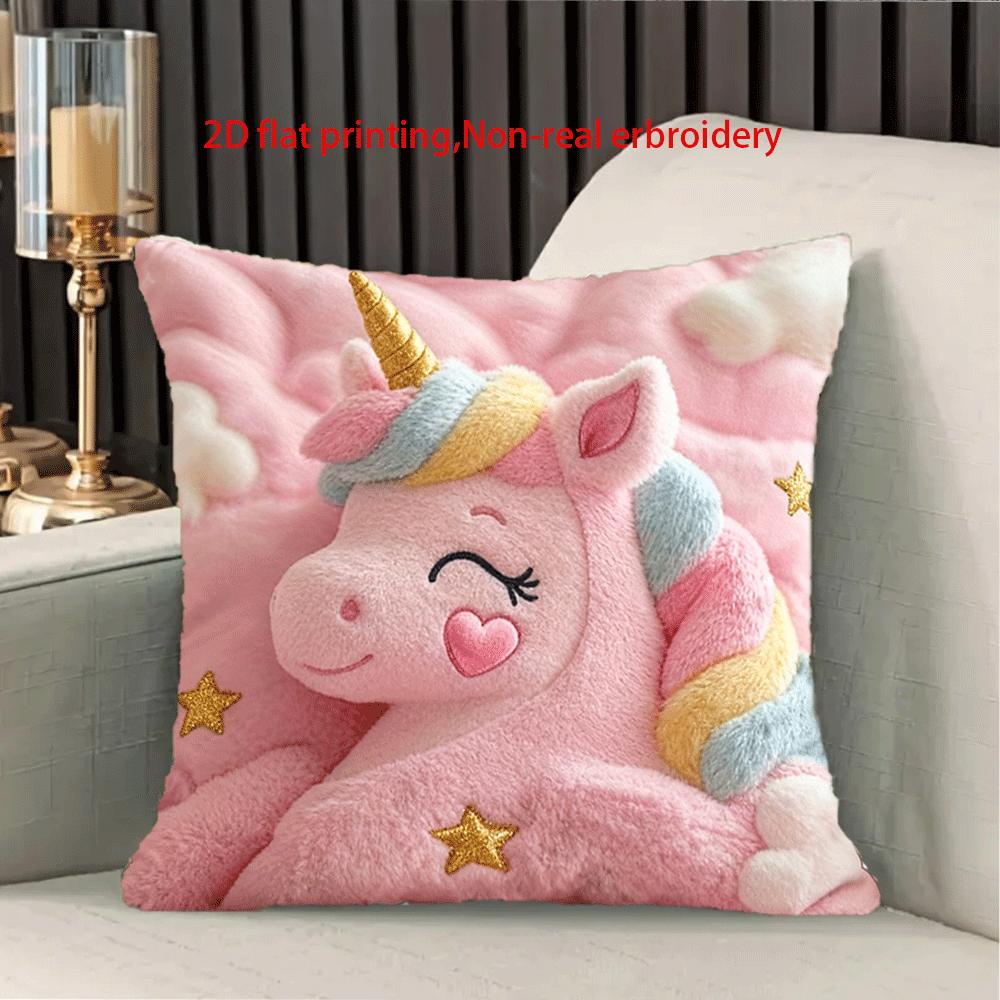 Capas de Almofada VIKAMA com B - Embroidery Unicorn avaliação e preço