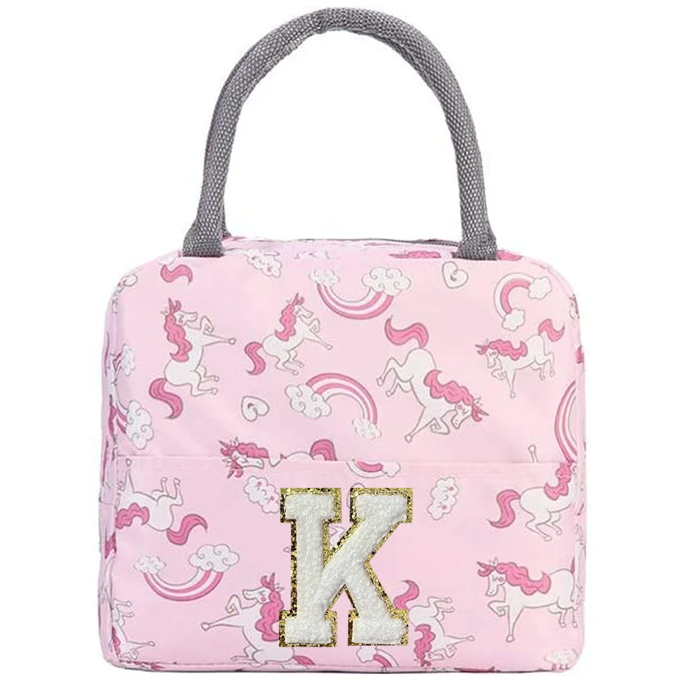 Saco de almoço de isolamento b - Embroidery Unicorn avaliação e preço
