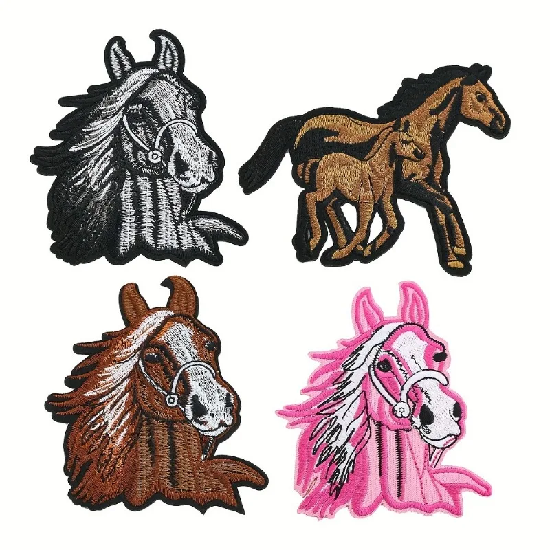 Cabeça de cavalo adesivo borda - Embroidery Unicorn avaliação e preço