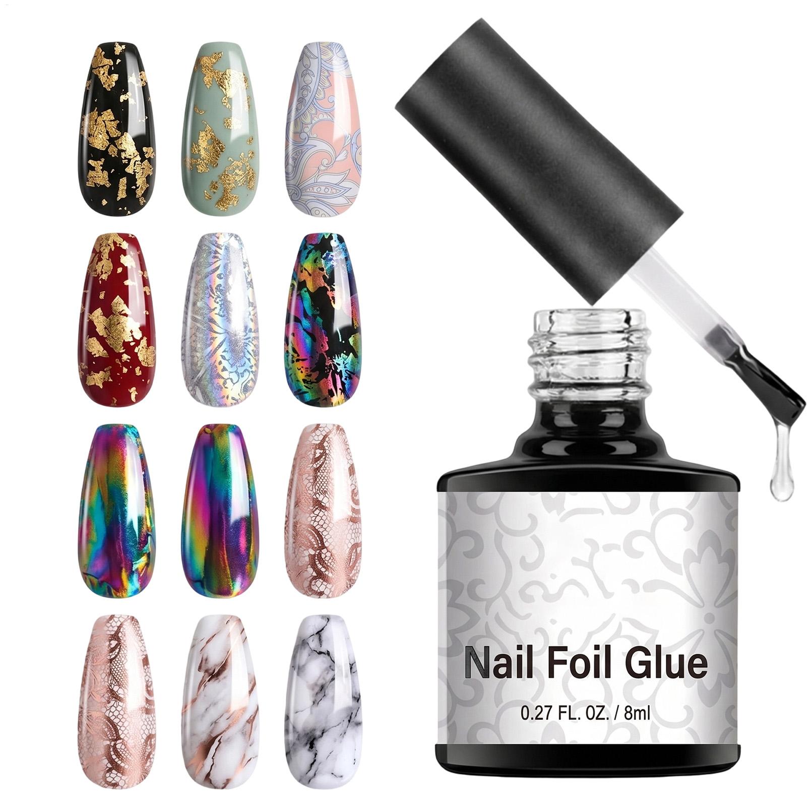 Cola para unhas com folhas met - Transfer Paper Carbon avaliação e preço