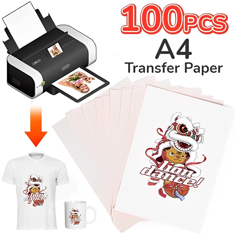 100-10 pces a4 papéis de trans - Transfer Paper Carbon avaliação e preço