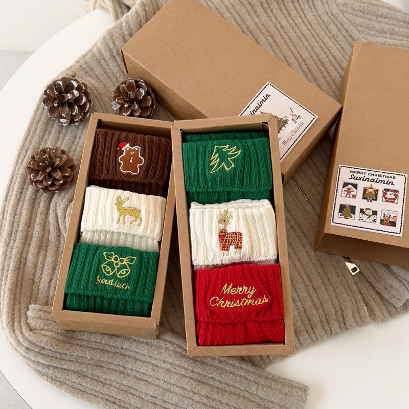 Meias de natal com absorção de - Embroidery Moisturizer avaliação e preço