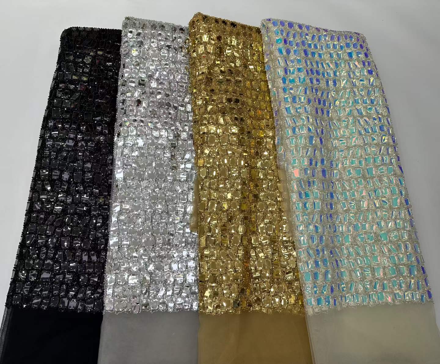 5 Jardas de Tecido de Tule Nig - Embroidery Net Fabric avaliação e preço