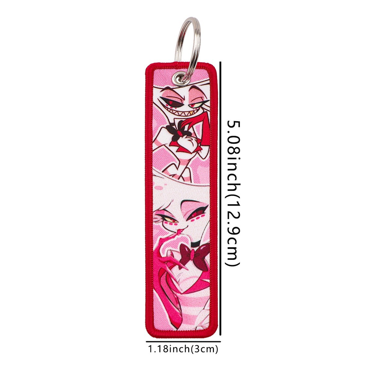 Chaveiros de Anime Hazbin Hote - Embroidery Keychain avaliação e preço