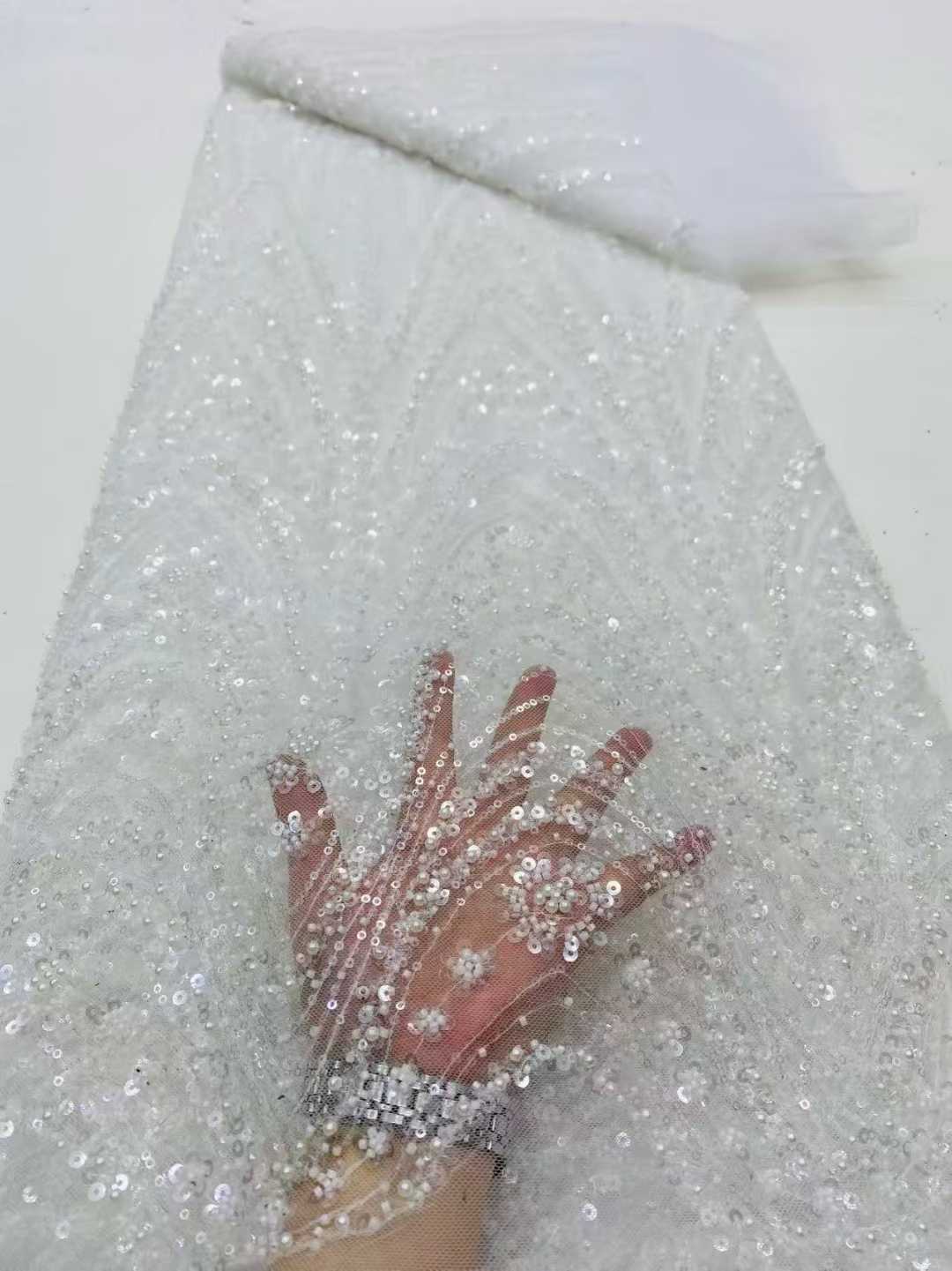 2026 africano nigeriano de alt - Embroidery Net Fabric avaliação e preço