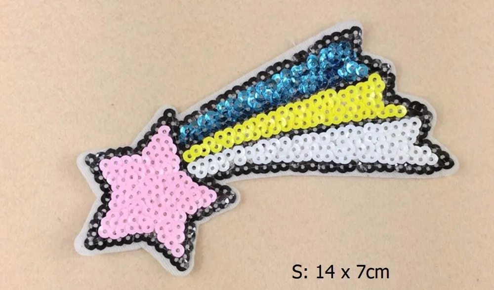 Lantejoulas Bordados Patches p - Embroidery Unicorn avaliação e preço