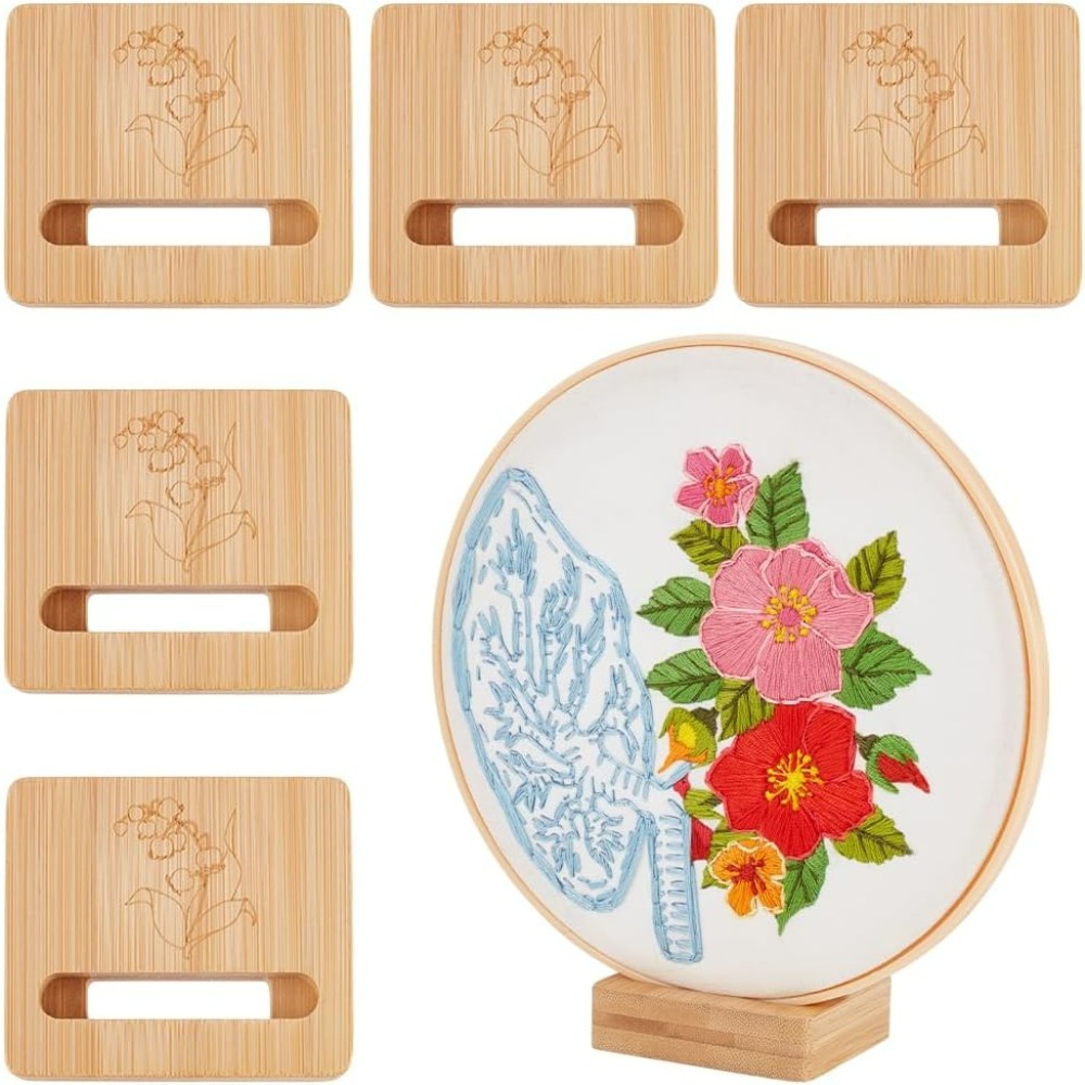 6 pçs bordado aro retângulo ex - Embroidery Hooping avaliação e preço