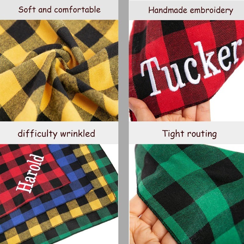 Bandana para Cães com Nome Bor - Embroidery Pashmina avaliação e preço