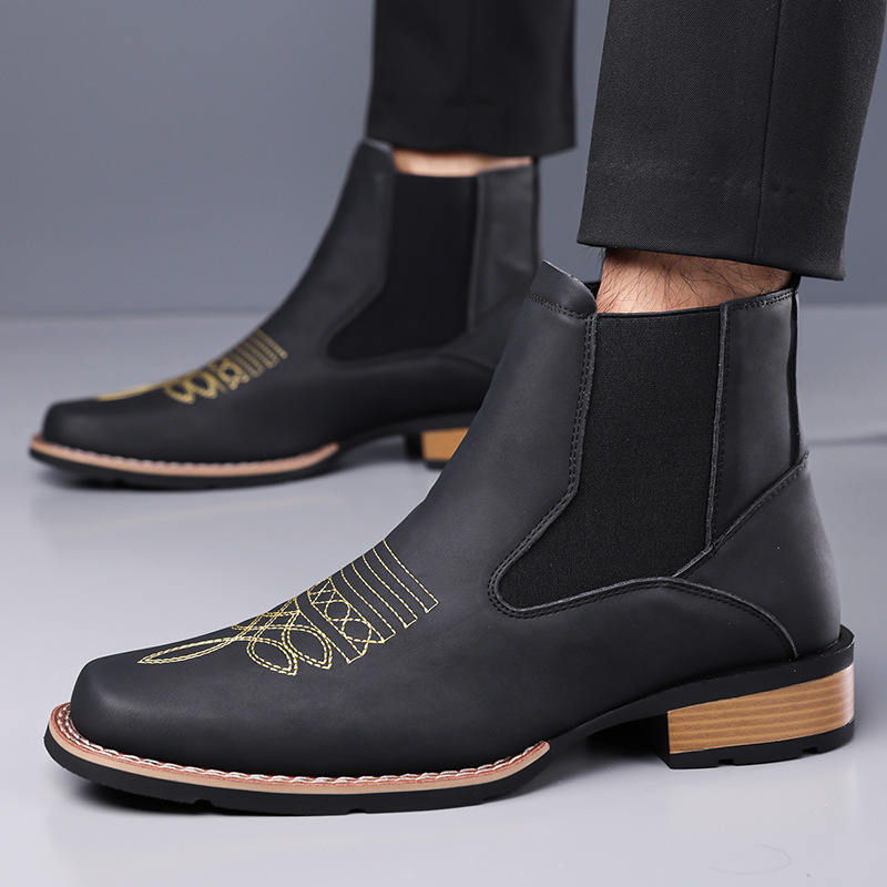 Botas Chelsea Masculinas de Al - Embroidery On Leather avaliação e preço