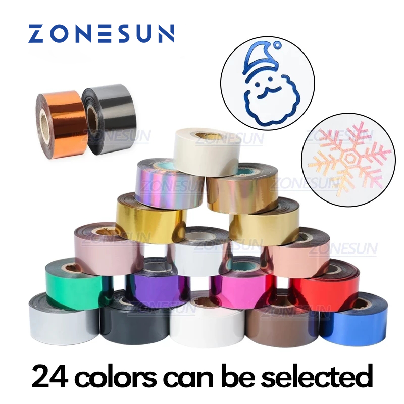 Zonesun 3/4/5cm ouro prata pre - Transfer Paper Carbon avaliação e preço